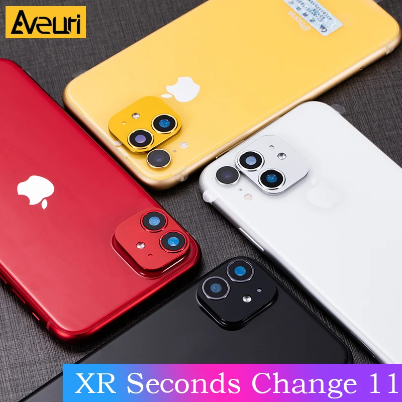 Модифицированная наклейка на объектив камеры секундная смена крышки для iPhone XR X R