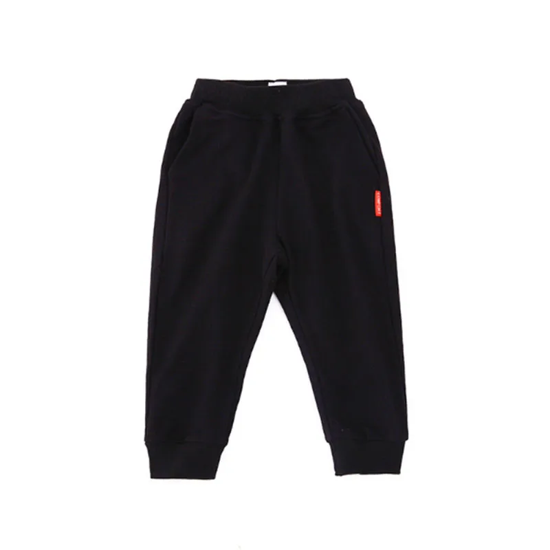 

Autumn Children Boy Solid Sports Trousers Long Pants Kids Casual Baby Cotton Harem Pants
