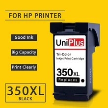 UniPlus 350XL Замена для hp 350 XL hp 350 Черный чернильный картридж для hp OfficeJet J5725 J5730 J5740 J5750 J5780 J5790 C4380 C4400