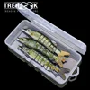 TREHOOK 3/5pcs Lifelike Pike Wobblers Sets 12.5cm 18g 8-segments Jointed Artificial Bait For Pike Fishing Tackle Sinking Lures ► Photo 2/6