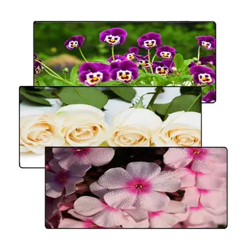 

Babaite The Flowers Keyboards Mat Rubber Gaming mousepad Desk Mat Speed/Control Version Large Gaming Mouse Pad