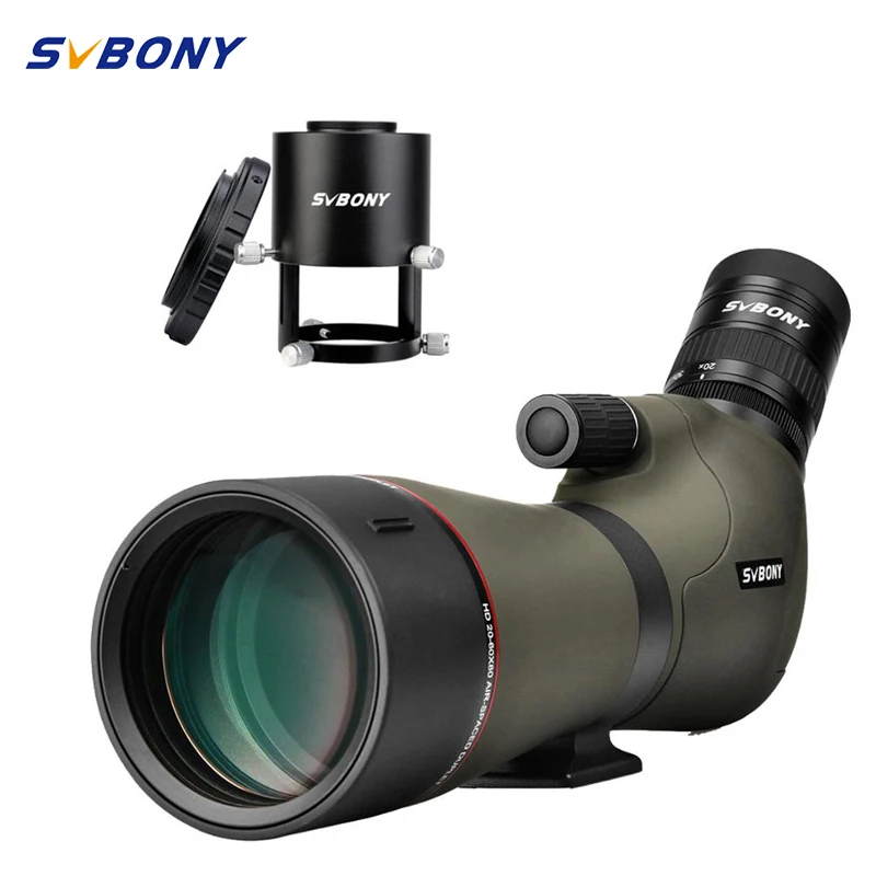 Svbony 80mm Bird Watch Spotting Scope 2060x Zoom Telescope Photography