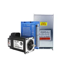 

Mach3 CNC Package Processing 3 axis 4 axis 2.2N.m closed loop stepper motor kit hybrid servo motor Nema23 800W48V power supply