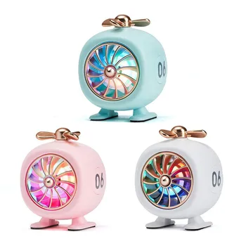 

Car Air Outlet Freshener Mini Helicopter Auto Vent Smell Fresh Alloy Clip W/ LED Atmosphere Light Random Fragrance