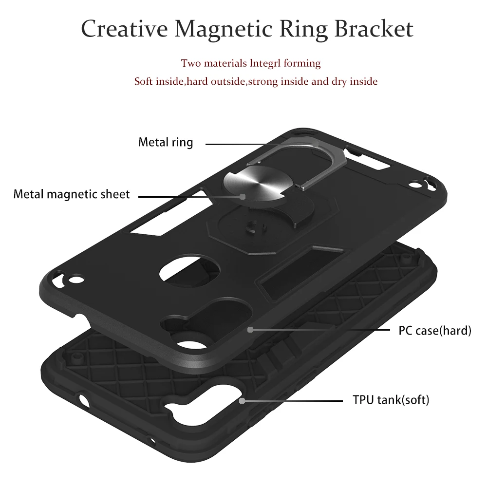 Сверхпрочный противоударный защитный чехол с магнитом для Samsung Galaxy A11/M11Case