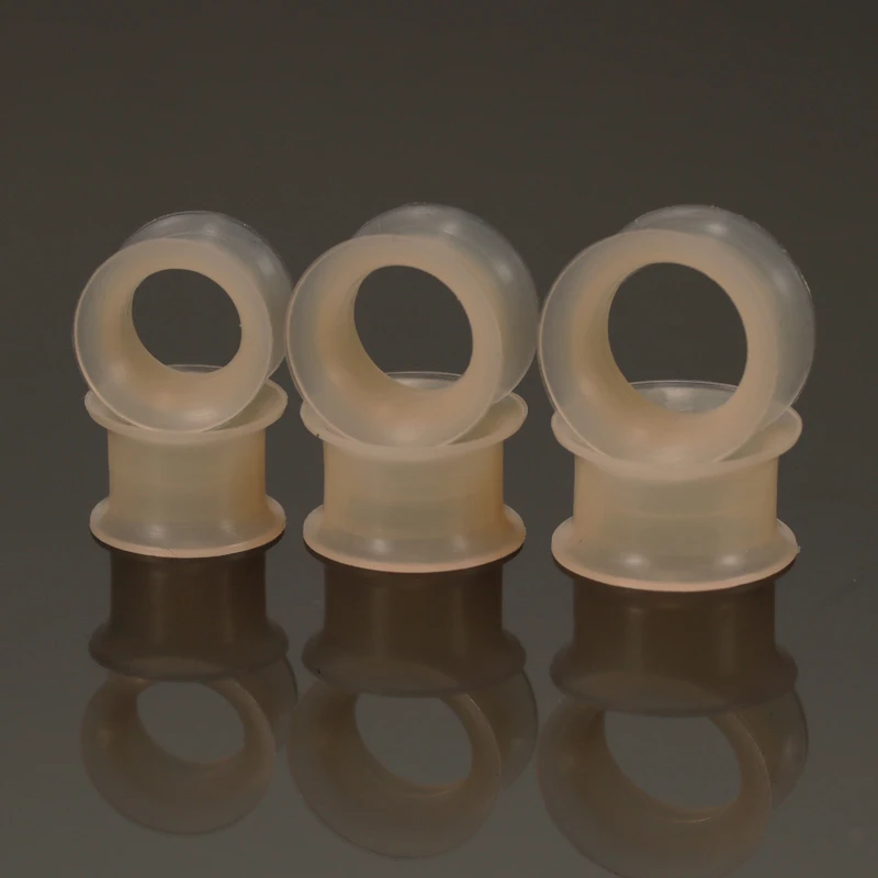 1 Pair Silicone Ear Plugs Gauges Earring Men Women Punk Tunnel Plug Piercings Body Jewerly Expander Piercing 3mm piercing jewelry body piercing earrings ear piercing jewelry body piercing jewelry body jewelry
