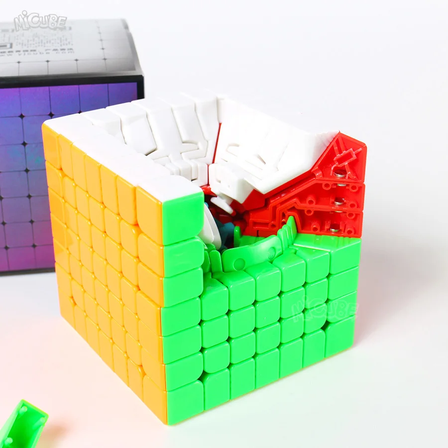 Magico para Crianças Yongjun Enigma Cube Cubo Magnético Ímã Velocidade 7x7 Yufu m Brinquedo Neo 7x7x7 6 Cubos mágicos