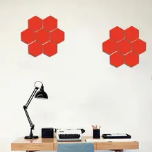 12 шт., 3D зеркальные настенные наклейки, искусство, сделай сам, украшение для дома, съемные настенные наклейки, персонализированное художественное шестигранное зеркало для декора комнаты