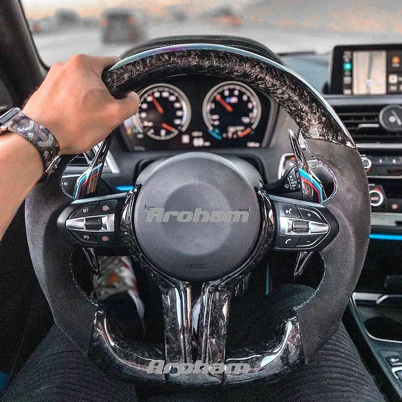 

Forged Steering Wheel For BMW F40 F22 F23 F45 F44 F30 F31 F35 F32 F33 F36 X1 F49 X2 X3 X4 X5 X6 GT F34 M2 F87 M3 F80 M4 F82
