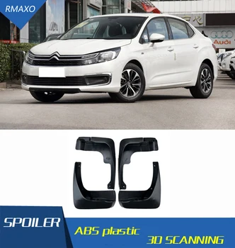 

For Citroen C4L 2016-2018 Mudflaps Splash Guards Front With color and rear Mud Flap Mudguards Fender Modified special