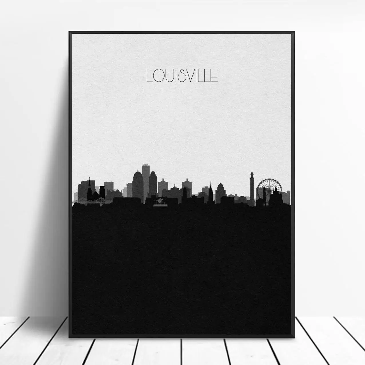 Художественный холст Louisville Skyline плакаты принты домашний Декор живопись | Дом и