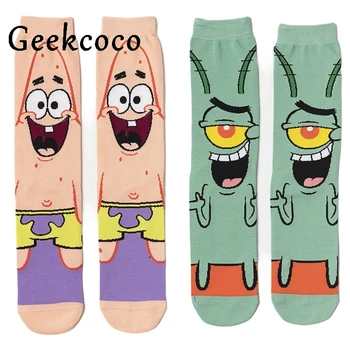 

10pair/lot J1029 Fashion Cartoon Cute Men Wemen unisex Casual Non Slip Breathable Comfortable Long Sock New Clothing Accessory