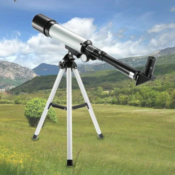 

Outdoor HD 90X Zoom Telescope 360x50mm Refractive Space Astronomical Telescope Monocular Travel Spotting Scope with Tripod
