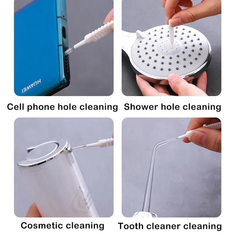 10 20pcs Shower Head Cleaning Brush Washing Anticlogging Small Pore
