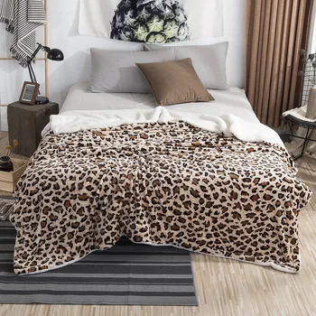 

Double thickening Lamb Cashmere blanket Flannel throw blanke All seasons Bedspread on the bed bed cover Bed blanket Super Soft