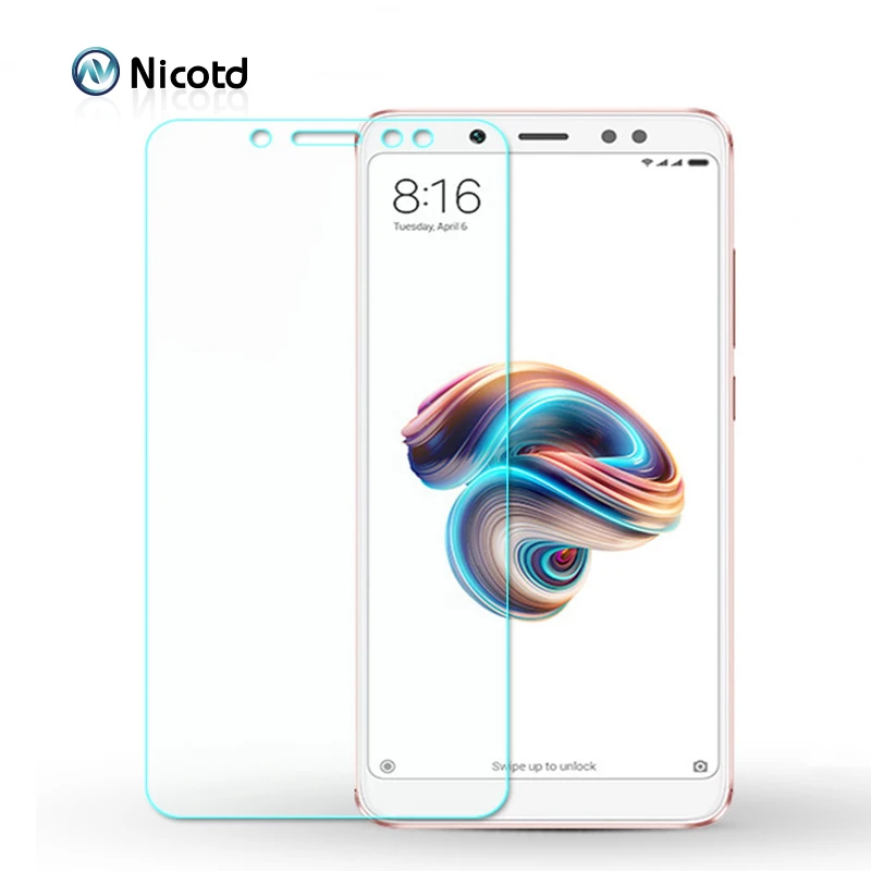Закаленное стекло Nicotd HD для Xiaomi Redmi Note 7 6 5 8 Pro 5A Защита экрана Plus 6A pro защитная