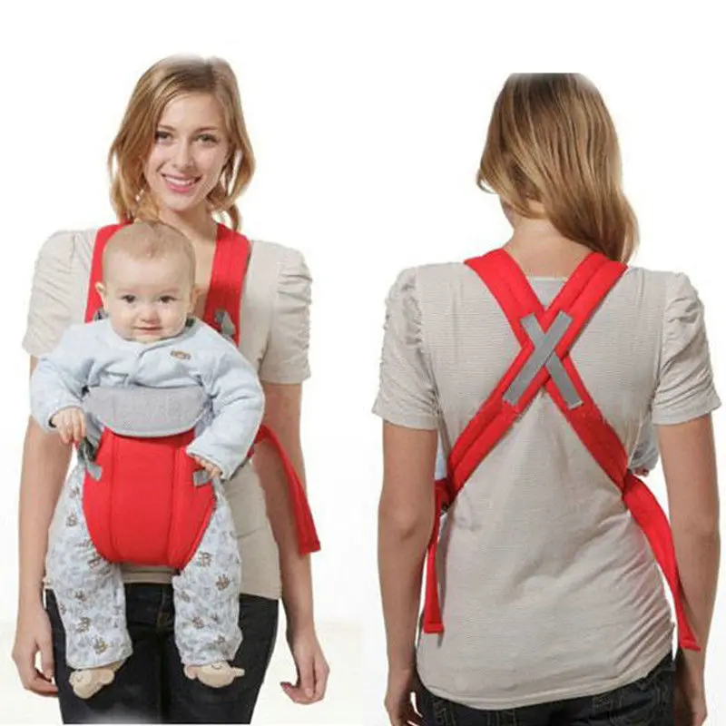 Infant Baby Front Carrier Newborn Toddler Breathable Ergonomic Adjustable Wrap 3 In 1 Sling Backpack | Мать и - Цена: 