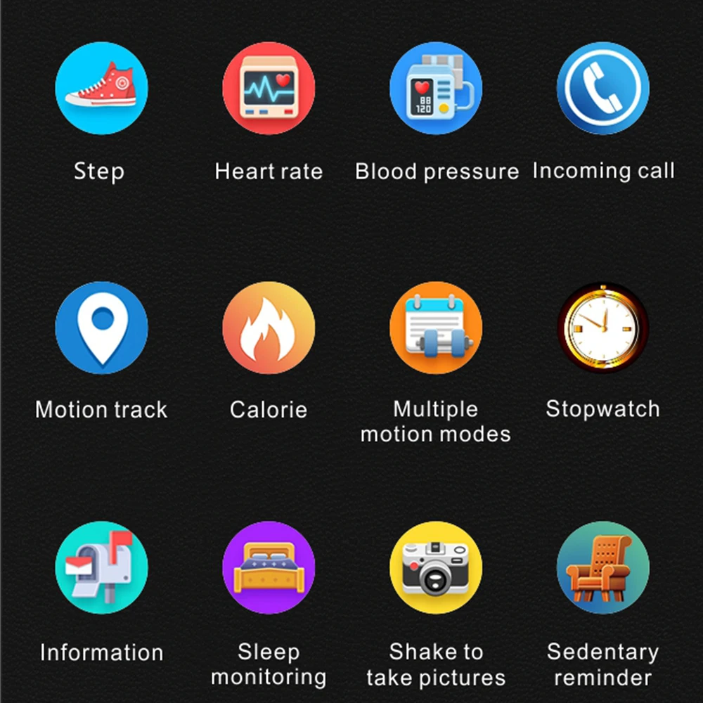 2020 Newest Blood Pressure Smart Watch Q58 Heart Rate Pulse Sports Watches Swimming Band smart wristwatch Waterproof Alarm Clock