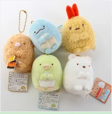 7 см Sumikko Gurashi плюшевая игрушка маленькая подвеска Peluche мягкие животные куклы игрушки Детский подарок Juguetes брелок подвеска