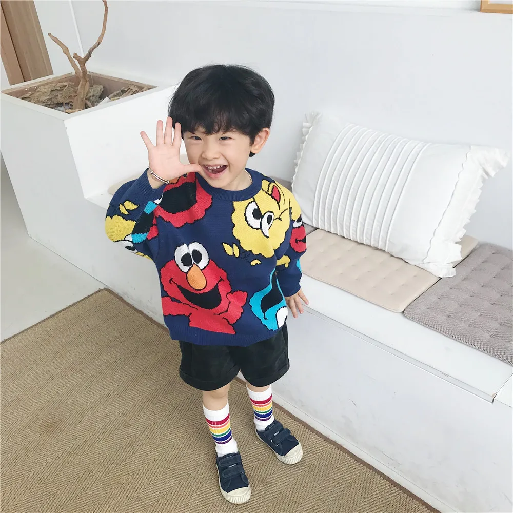 Tonytaobaby/осенне-зимняя детская одежда; свитера в европейском и американском стиле; одежда для маленьких девочек