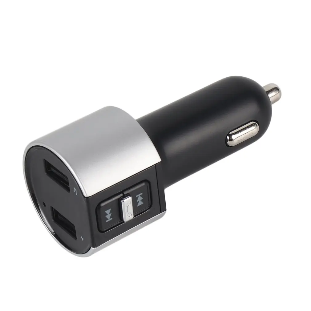 

Multifunctional Car MP3 Player Bluetooth FM Transmitter Wireless Radio Adapter Dual USB Port Charger Cigarette Lighter Socket