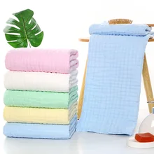 

110*105 9 Layer Thick Baby Blanket Cotton Gauze Children Quilts Soft Skin Friendly Bath Towel Newborn Baby Stroller Blanket AA05