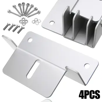 

Z Type Aluminum Solar Panel Mounting Brackets Tool For Boat Caravan RV Camper Trailers Yachts Z-mounting bracket 4pcs/set