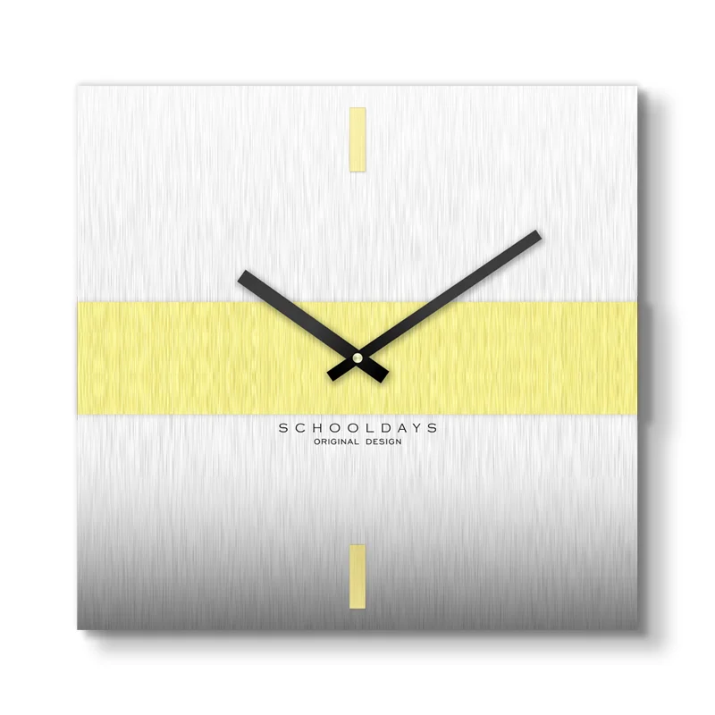 

Nordic Wall Clock Modern Wood Living Room Wall Watches Home Decor Square Large Creative Bedroom Silent Duvar Saati Gift FZ326