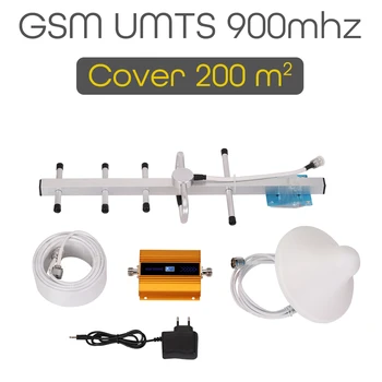 

3g Mobile Phone Cellular Signal Amplifier 65dB WCDMA 2100 UMTS 2100mhz Cellphone Signal Repeater 3g 4g LTE 2100 Band 1 Booster