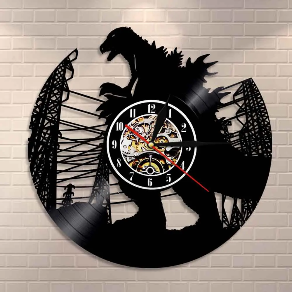 QueenCreativeWallClockModernDesignMusicThemeClassicVinyl