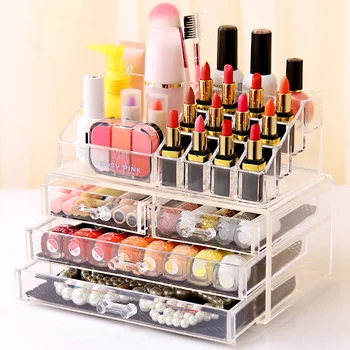 

Exquisite acrylic cosmetic storage box drawer combination makeup box jewelry drawer LU10251912