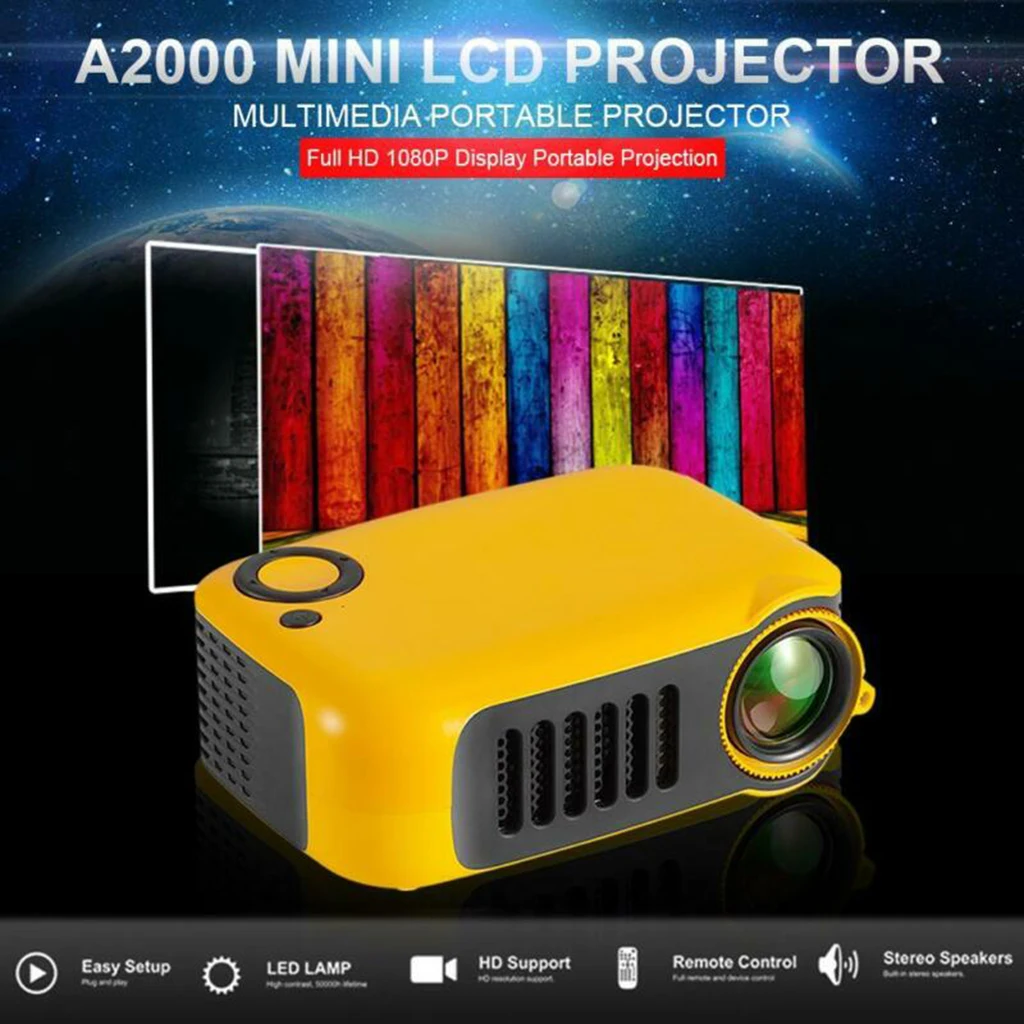Mini Portable Projector A200 Supports 1080p Lcd Home Theater Video Projector Support Power Bank 600 Lumen Mini Projector Ac Dc Adapters Aliexpress Mini Portable Projector A200 Supports 1080p Lcd Home Theater Video Projector Support Power Bank 600 Lumen Mini Projector Ac Dc Adapters Aliexpress