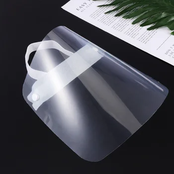 

2Pcs Healthy Anti Dust Cover Full Face Shield Face Guard Anti-Splash Face Cover For Outdoor Outside