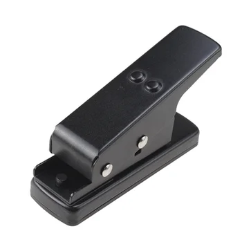 

NEW-Professional Guitar Plectrum Punch Picks Maker Card Cutter DIY Own Black