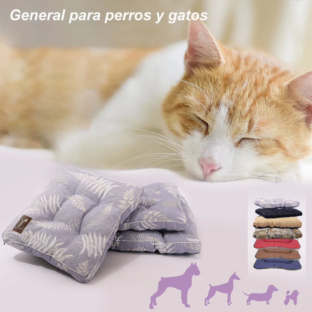 Petaccom-petking dog bed-removable and washable pet mattress soft and non-slip dog cushion, pet mats, thick pet blankets, pet kennels M-XL