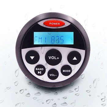 

Waterproof Marine Bluetooth Stereo Radio Audio FM AM Receiver Media Car MP3 Player For UTV ATV Bath Motorcycle Boat SPA Pools