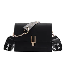 Женские кожаные маленькие сумки с широким ремешком, повседневные модные дизайнерские женские сумки для телефона, сумки через плечо для девушек, сумки-мессенджеры через плечо