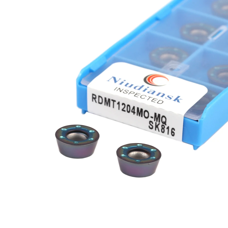 

RDMT1204MO-MQ SK816 Milling Cutter Carbide Inserts CNC Lathe Tool Color Hardened Steel Blade RDMT1204 Milling Steel Turning Tool