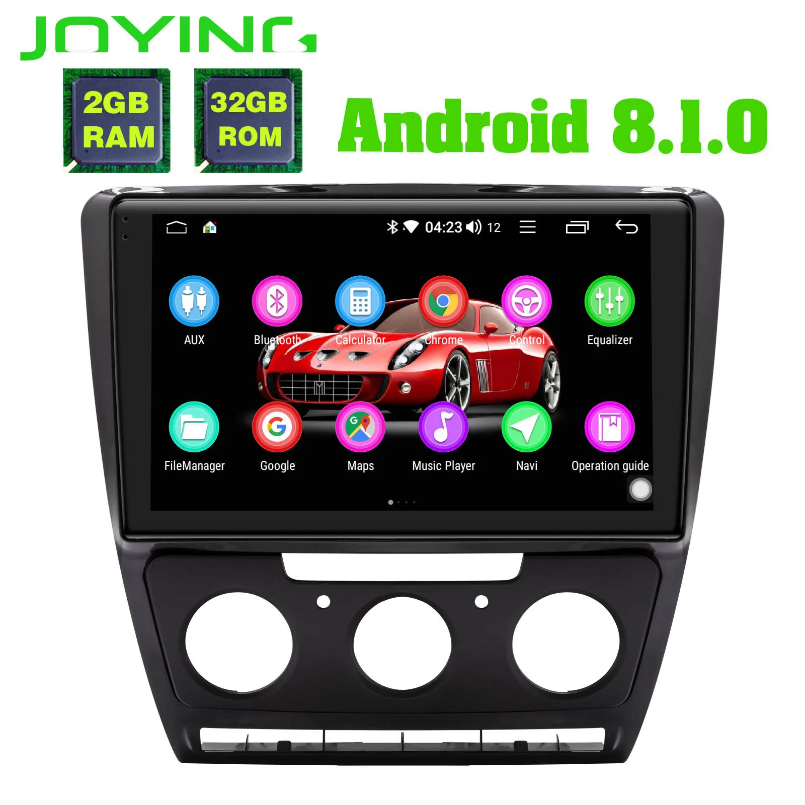 HD 9 "Android 8,1 Автомагнитола стерео головное устройство для Ford Focus 2005-2012 gps навигация 4 + 32 ГБ Восьмиядерный мультимедиа без DVD плеер