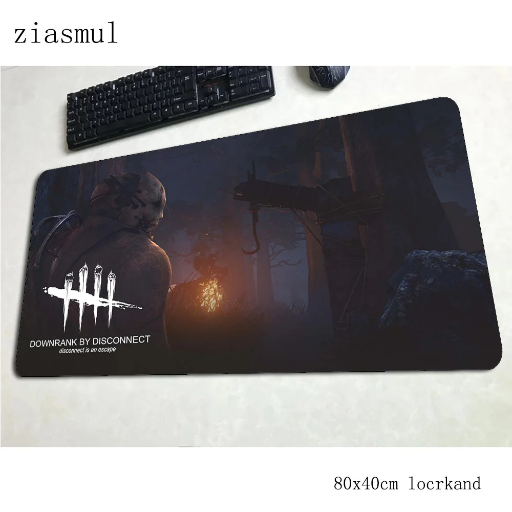 Dead by daylight mats 800x400x3 мм профессиональный игровой коврик для мыши эстетический блокнот аксессуары для геймеров коврик для мыши