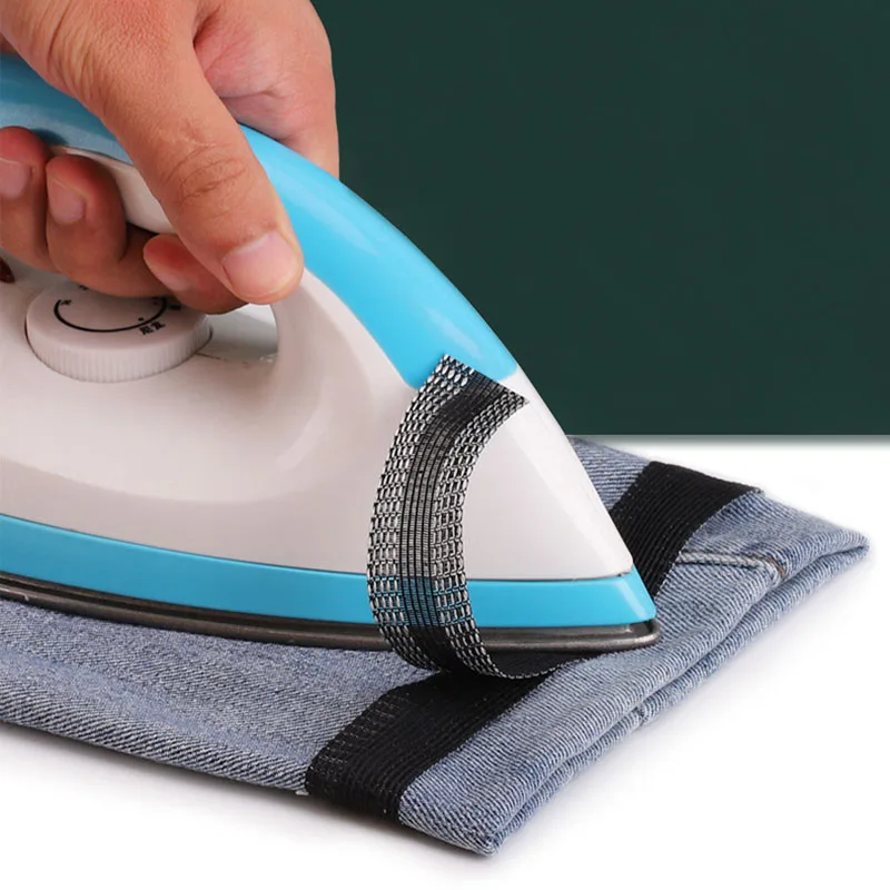2M 1Pack for Pant Edge Tape Cloth Clothing Patch Paste Shorten Pants Tool DIY Iron Self-adhesive Repair Hem Sewing Accessory | Дом и сад
