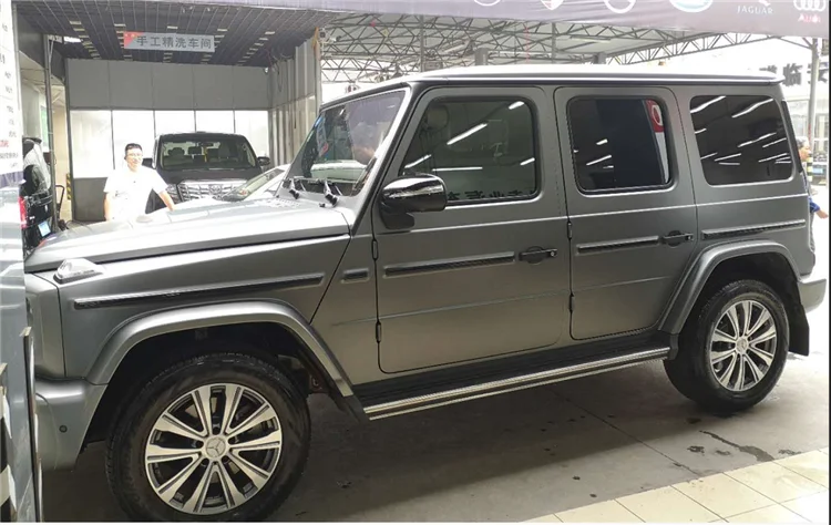G class w464 G500 G550 G63 A стиль издание черный и углеродного волокна боковой молдинг планки комплект