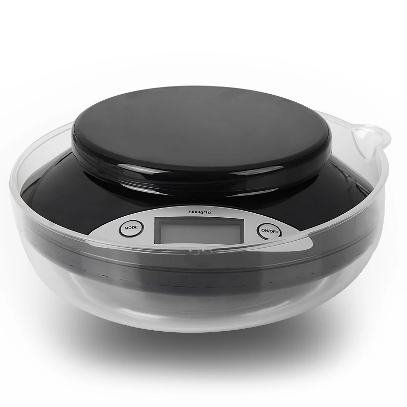  5KG Digital Scale LCD Electronic Food Scales Precise Measuring Tools Home Kitchen Weighing Scale Wi - 4000367880092