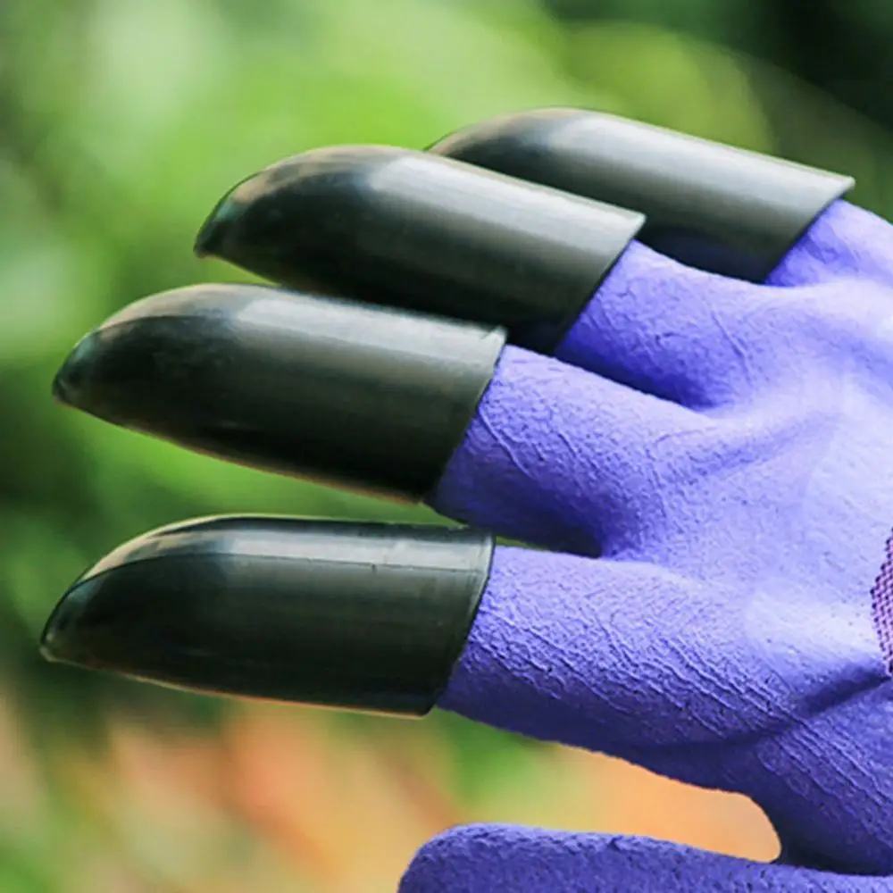 Защитные перчатки для сада защитные рабочие из АБС пластика с 4 когтями садовых