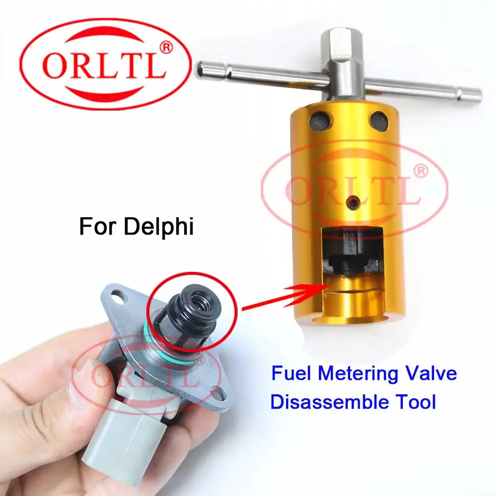 

ORLTL Diesel Common Rail Tool for SCV PVC PCV Rama Fuel Metering Valves Removle Dismounting Tools for BOSCH 617 and 818 DELPHI