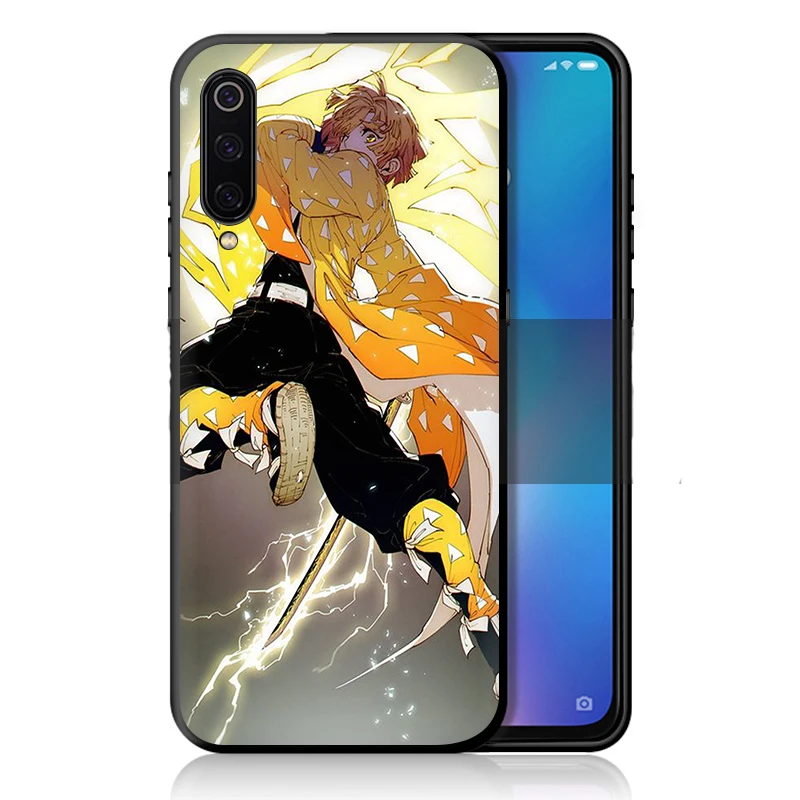 B7 Силиконовый чехол для телефона EWAU Zenitsu Kimetsu no yaiba для Xiaomi 5X6 6X8 9 SE A1 A2 Lite Max 3 F1 9T A3 Pro CC9 CC9e 9 Pro Note 10 - Цвет: B7