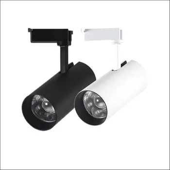 

COB 15W20W 30W Dimmable Led Track light lamp Ceiling Rail Track lamp lights Spot lights led 85-265V for shop clothing Store Home