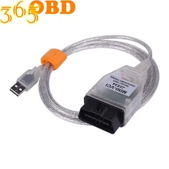 

10Pcs/Lot For Toyota MINI VCI J2534 With FTDI FT232RL OBDll OBD2 Car Diagnostic Tool Auto Scanner Cable TIS Techstream minivci