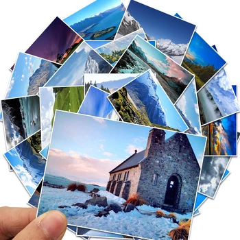 

New Zealand Nature Travel Wish Business Greeting Card Birthday Postcards Party Invitation Postcard Set 30pcs Decoration Gift