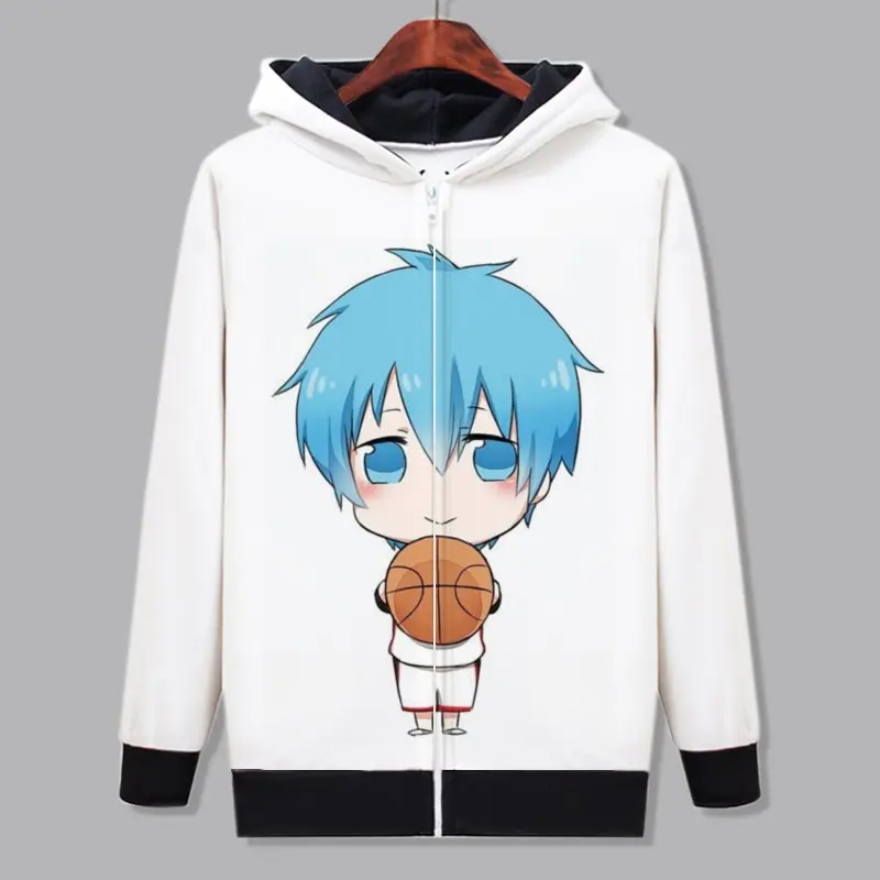 Kuroko no Basuke Basket флисовое пальто с принтом для косплея мужская и женская зимняя